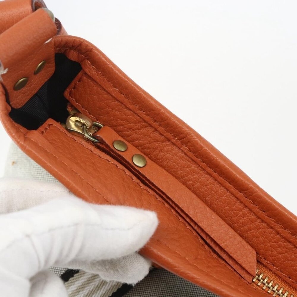 Authentic BURBERRY Blue Label Shoulder Bag Canvas Beige - Picture 6 of 16